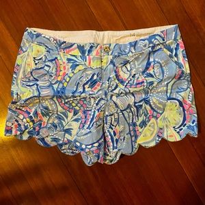 Lilly Pulitzer Buttercup Stretch Shorts